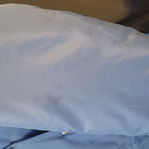 Women's Blue Hooded Jacket - Picture 3 of 4